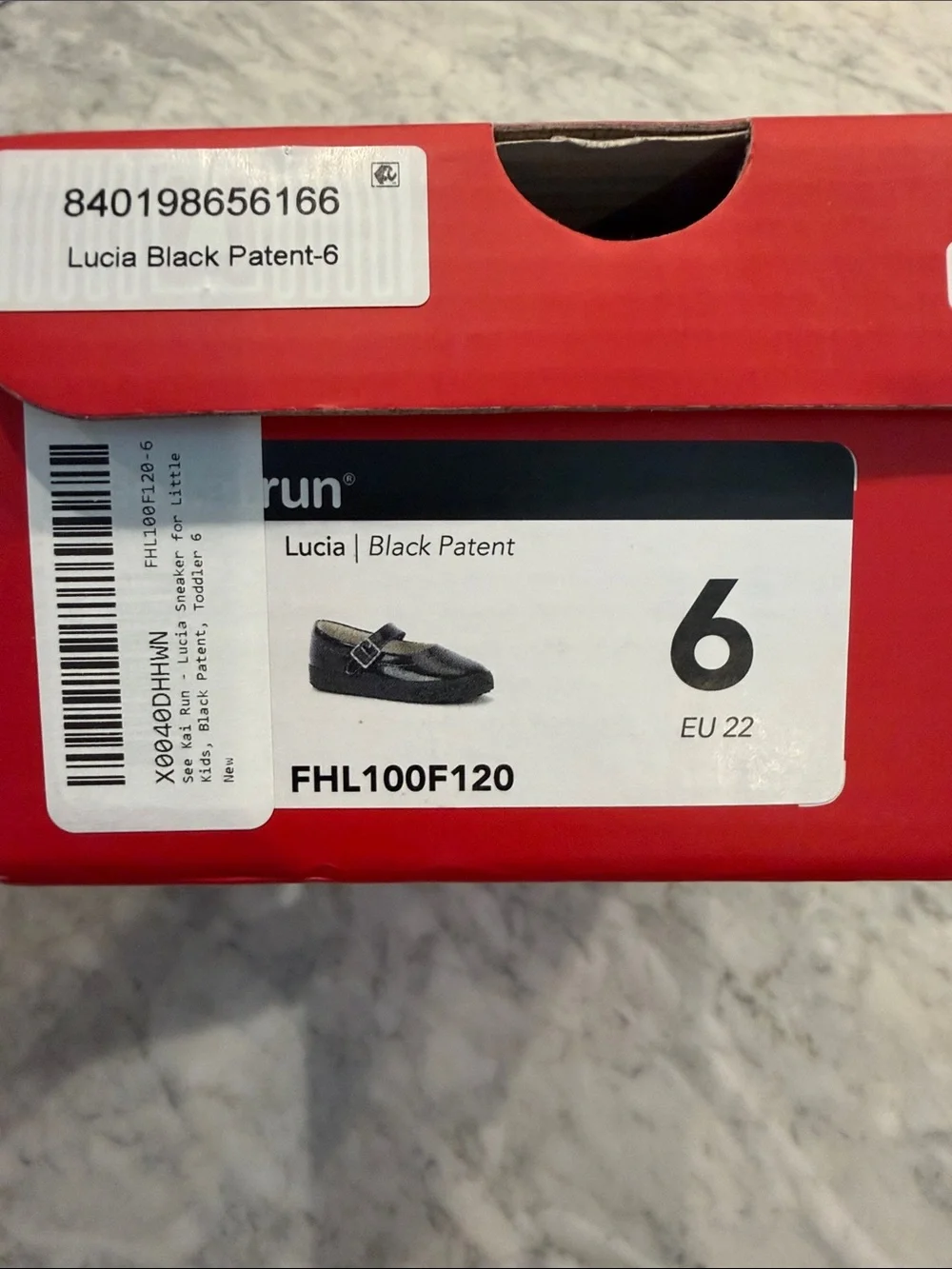See Kai Run Black Patent Mary Jane Dress Shoes for Kids